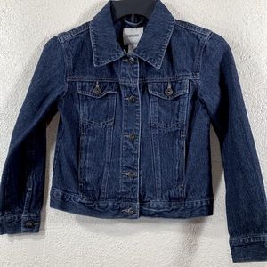 Cherokee Denim Girls Jean Jacket Blue M 7/8